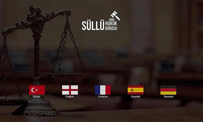 Süllü Hukuk Bürosu Web Tasarımı