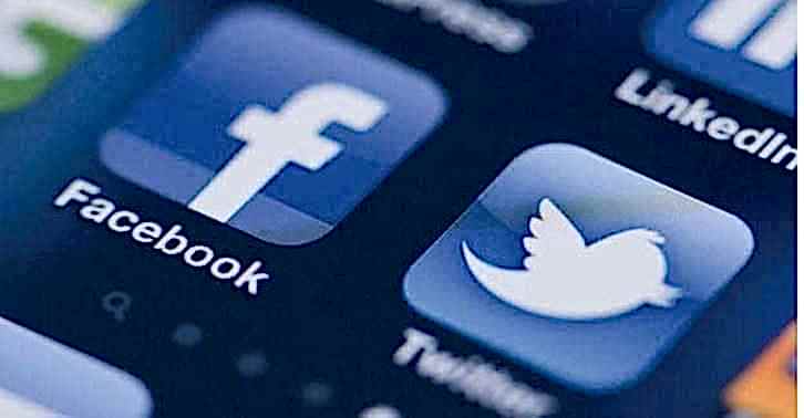 Facebook, Twitter